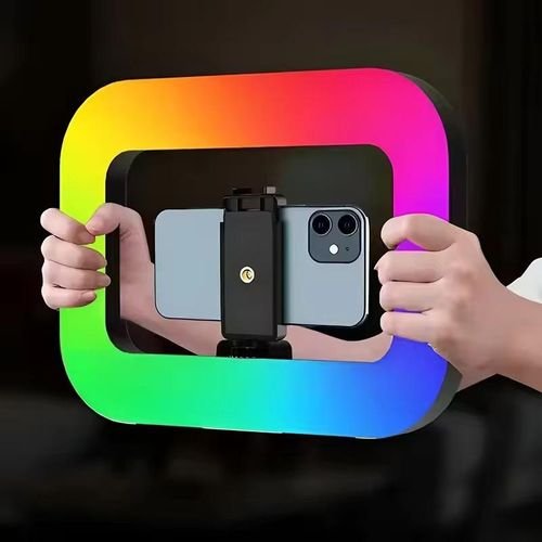 lumière annulaire RVB et stabilisateur parfait pour la photographie