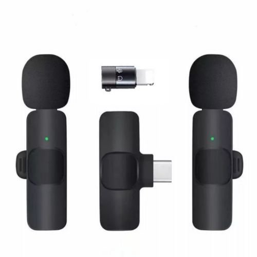 ميكروفون لاسلكي Lavalier K11 PLUG-PLAY ، ميكروفون Lavalier Vlog ، Youtube Lightning
