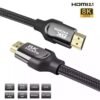 Câble HDMI 48Gbps Version 2.1 8k60hz Câble Ordinateur TV Projection Vidéo HD Câble