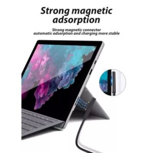 Câble d'alimentation USB type-c pour Microsoft Surface Pro 7/6/5/4/3 Book/Book 2