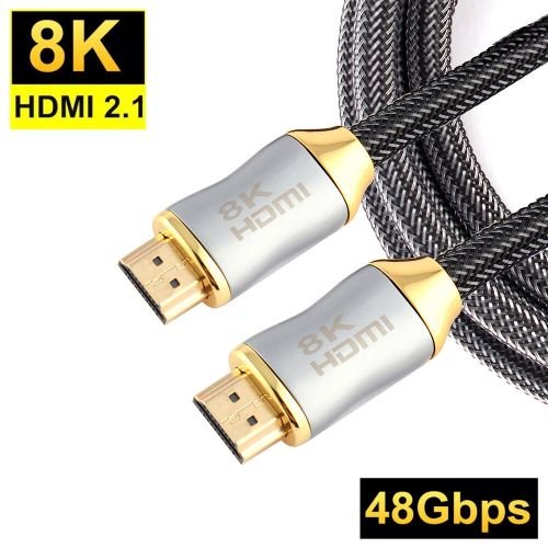 Câble HDMI 48Gbps Version 2.1 8k60hz Câble Ordinateur TV Projection Vidéo HD Câble