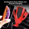 Chargeur De Voiture Sans Fil 10 W Automatique Infrarouge Induction Air Vent De Voiture Support de Téléphone Support de Montage Support de Support