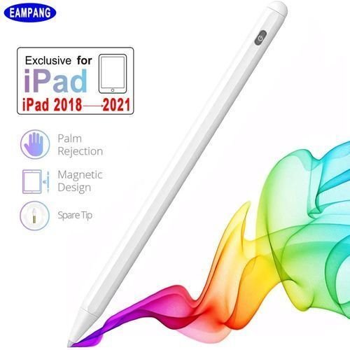 STYLUS قلم متوافق مع أي باد موديل 2018 إلى 2022 عاكس لليد
