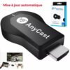 Anycast Partage d'écran miroir M4 DLNA, téléphone gaming sur tv, dongle EZcast