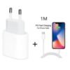 Charge rapide de votre iPhone 12/11 câble USB-C vers Lightning 18 W