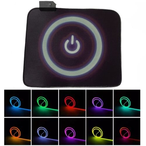 Tapis de souris RGB rétro-éclairé LED (GMS-WT-5)