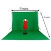Fond Vert Green Screen 3*6M Tissu + Cadre Support Tripod Trepied 3M