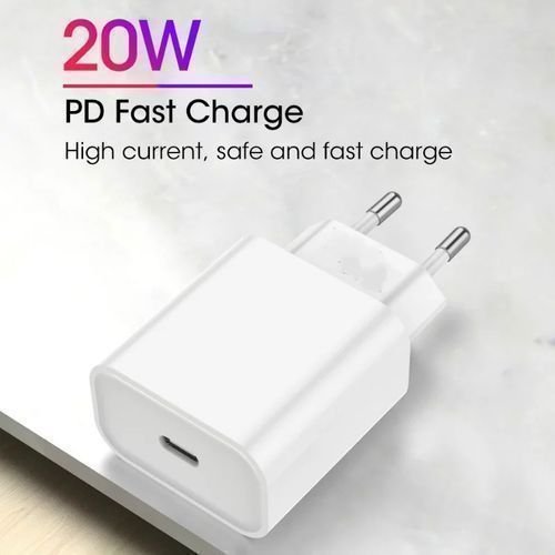 شاحن سريع iPhone 13 pro max 20W Mains USB-C