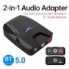Adapter Digital Optical Coax Coaxial to 3.5mm AUX L/R Bluetooth 5.0 Receiver