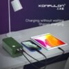 Konfulon 50000 mAh Power Station Fast Power Bank 3 USB Output Mobile