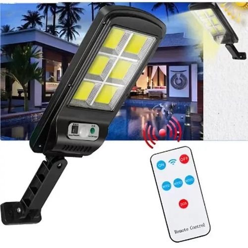 Réflecteur LED solaire extérieur avec détecteur de mouvement