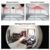Caméra de surveillance panoramique IP WiFi HD 1080P