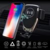 Chargeur Sans Fil Voiture Rapide Chargeur Auto Sans Fil Qi Support Téléphone Voiture Chargeur auto sans fil pour iPhone  X / Xmax / 8 / 8 Plus Samsung Galaxy S9 S7 Edge S6 Edge S8