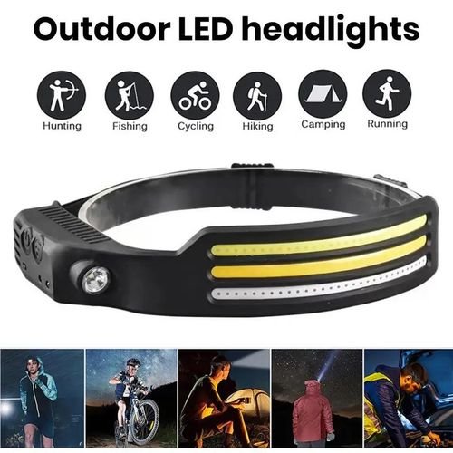 Lampe de sauna à capteur LED, haute luminosité, plusieurs modes d'éclairage