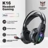 Onikuma Casque de jeu K16 RGB filaire avec micro HD
