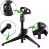 Support de Microphone de bureau pliable et réglable