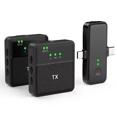Microphone Lavalier SX31 sans fil réduction du bruit pour iOS/Android/Pc