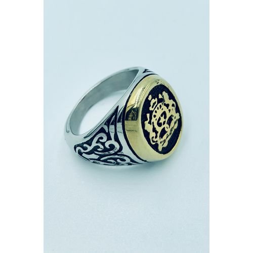 Bague Fashion Homme En Acier Inoxydable Argenté  taille : 8/9/10/11/12