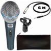 1-740.jpg Beta Microphone dynamique Vocal micro pour PC DJ Mixer Microphones karaoké