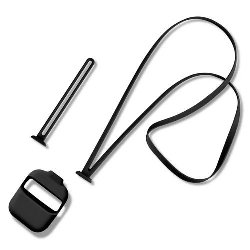Coque en Silicone housse de protection peau avec sangle antichoc pour Airpod 1/2