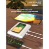 Konfulon Power Bank 25000 mAh 2 sorties et avec chargeur sans fil