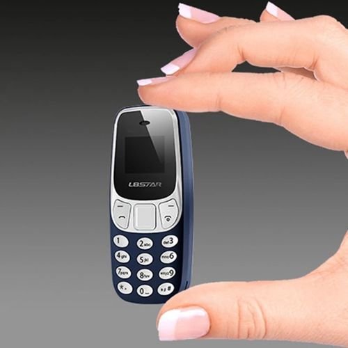 L8Star ‏L8STAR أصغر هاتف محمول في العالم هاتف بشريحتي اتصال و سماعة وبلوتوث في وقت واحد 3 في 1 ، مثالي كجهاز هاتف احتياطي