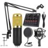 Pack Microphone de Studio avec carte son V8 Flagship et son Support Flexible