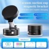 Support magnétique de téléphone portable  à ventouse rotatif à 360 degrés