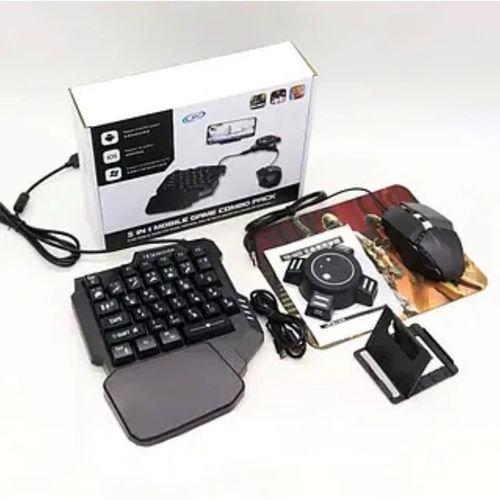 Clavier et souris de jeu mécanique avec repose-poignet, pour Android et iOS