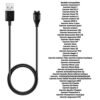 Garmin Câble USB pour Fenix ​​5 / 5x / 5s, Vivoactive 3, Forerunner 935 (Noir)