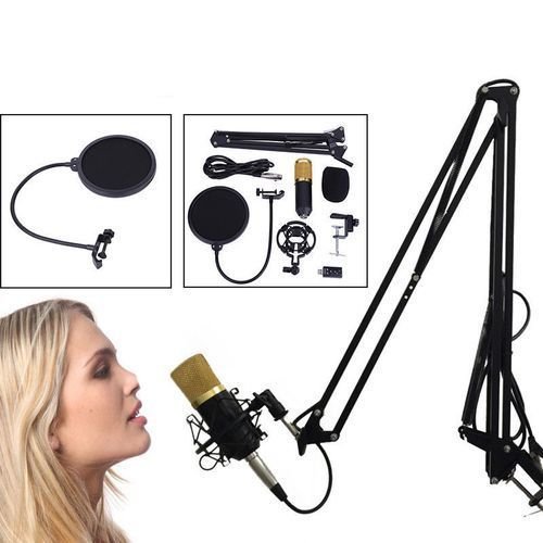 ميكروفون محترف BM 800 Original Kit Studio مع حامل صوت