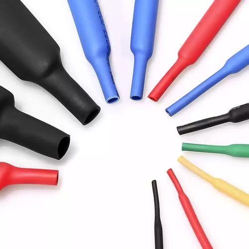 328 pièces,de tubes thermorétractables en polyoléfine