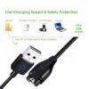 Câble de charge USB de charge rapide pour Garmin Fenix 5 Garmin Fenix 5 5S précurseur 5X 935 Vivoactive 3 ports