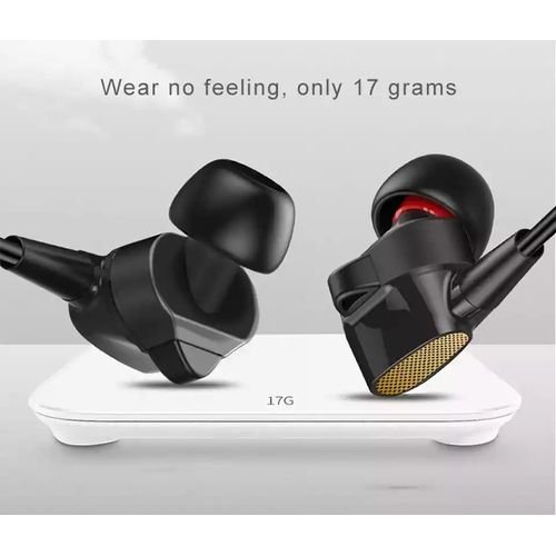 Écouteurs filaires intra-auriculaires , confortables, méga basses, 3 mètres