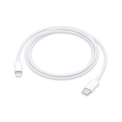 Chargeur iPhone - Compatible avec Tous les iPhone - Entrée Lightning - Blanc - Prise + Cable