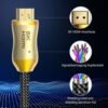 Câble HDMI 2.1 8K 60Hz 48Gbps, (3m)