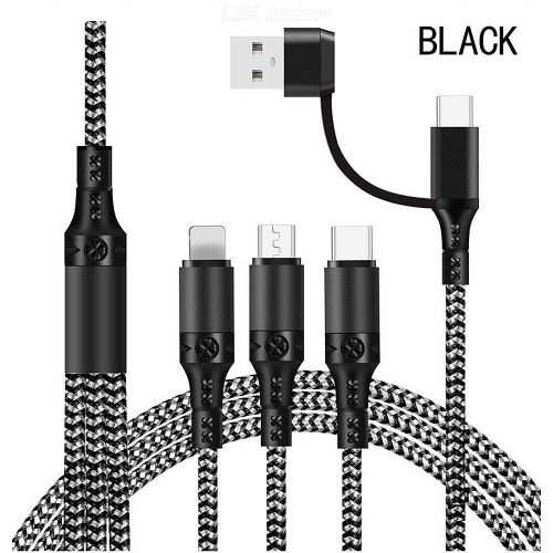 Câble USB 5 en 1 Type C pour recharge et transfert de données