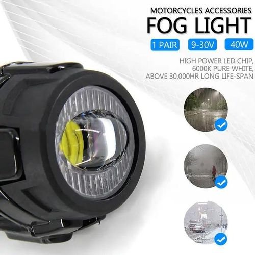 Feux de conduite avant universel pour moto