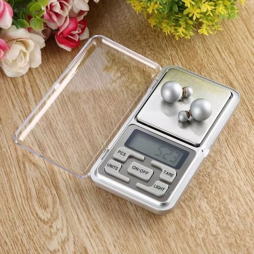 Pocket Scale Balance Electronique Numérique Pour Bijoux 500g X 0.01g  LCD - Argent