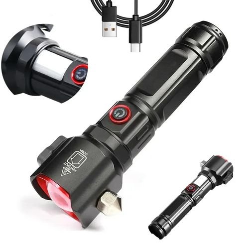 Lampe LED rechargeable, lampe multifonction, système de sécurité