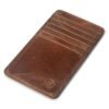 Tcetoctre Slim Titulaire de la Carte de Crédit Mini Portefeuille Etui ID Bourse Bourse Pochette Noir