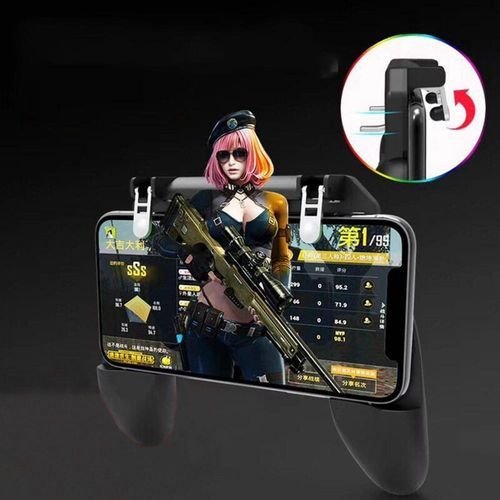 PUBG -Contrôleur de jeu Poignée pour Tous les Smartphones-W12