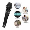 Microphone condensateur filaire avec carte son en direct, appareil à changeur de voix, mélangeur Audio