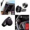 Bouton de volant rotatif à 360 ° et support de téléphone à ventouse,