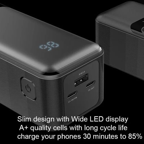 WiWU Banque d'alimentation pour ordinateur portable, 27000mAh, PD, haute puissance 145W