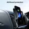 شاحن سيارة شاحن لاسلكي لفون XS ماكس 8 زائد XR سامسونج S9 S8 زائد ملاحظة 9 8 الأشعة تحت الحمراء الاستشعار