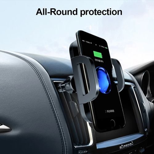 شاحن سيارة شاحن لاسلكي لفون XS ماكس 8 زائد XR سامسونج S9 S8 زائد ملاحظة 9 8 الأشعة تحت الحمراء الاستشعار