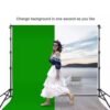 Puluz Support d'arrière-plan 2x3m réglable pour Photo, avec 3 Couleur vert + rouge + bleu