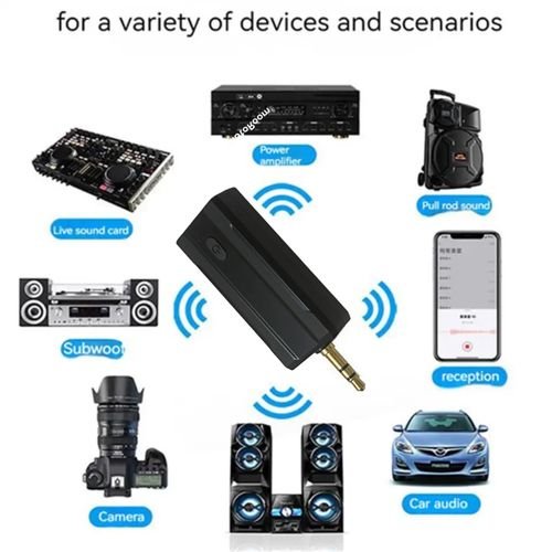 Microphone sans fil Lavalier 3.5mm pour appareil photo,téléphone