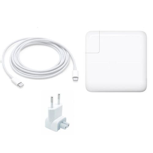 Chargeur compatible pour MacBook Pro USB C 61W avec câble USB C -